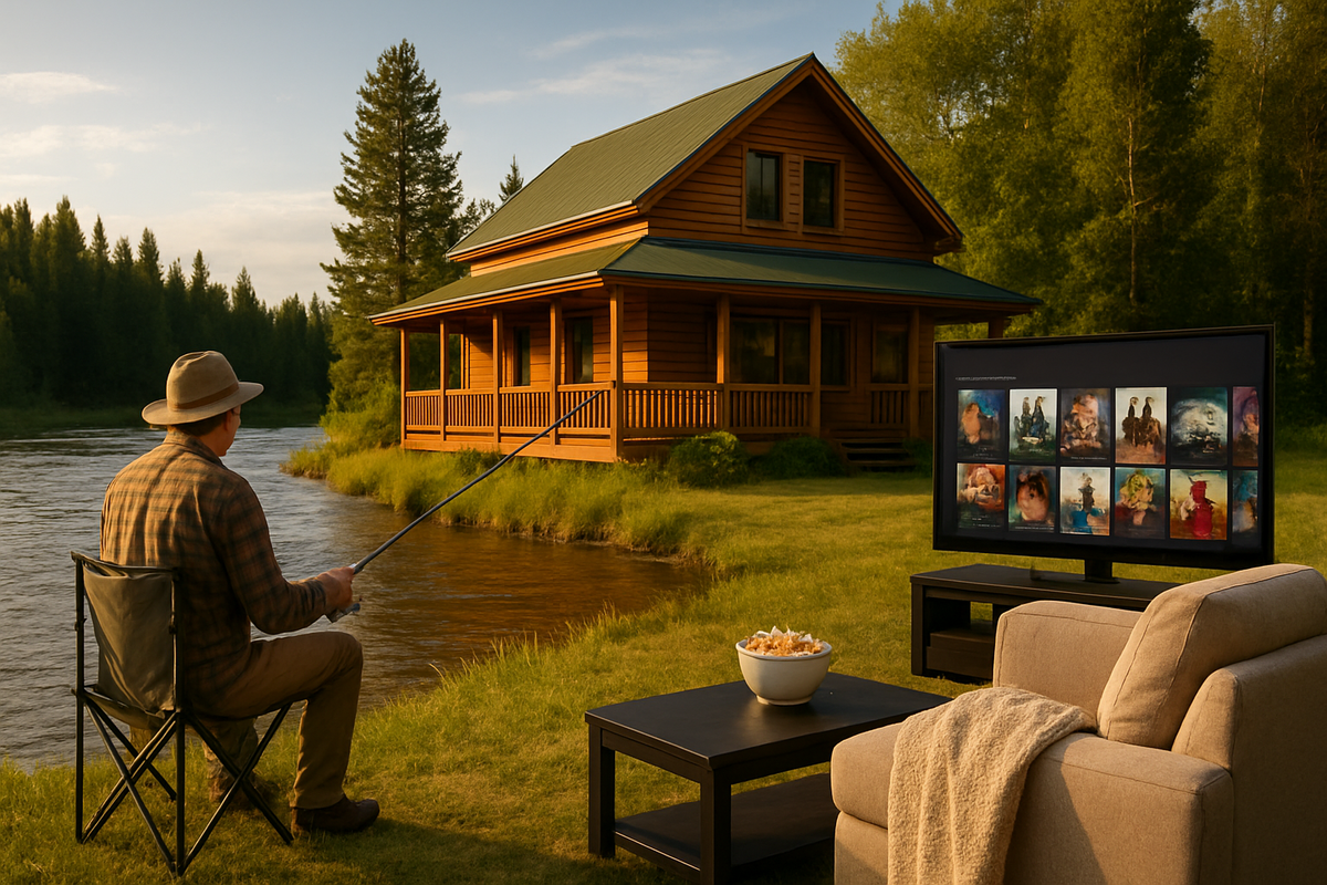 From Fly-Fishing Mornings to Streaming Evenings: The Perfect Vacation Flow at Yellowstone House